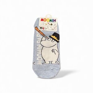 Moomin Moominpappa Ankle Socks – Blue – One Size (22–26 cm) NWT